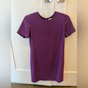 Babaton by Aritzia Royal Purple Short Sleeve Mini Dress 💜